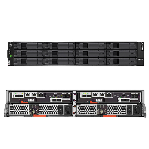 联想 DE2000H 服务器存储阵列 小盘/4*16GB FC/8*1.2TB